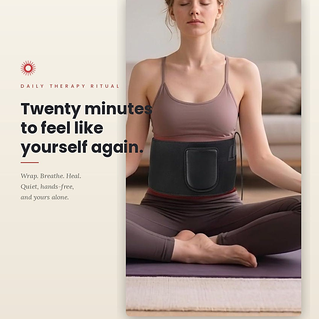 OVERAWELL™ Belt — Red Light Therapy for Pain Relief and Recovery